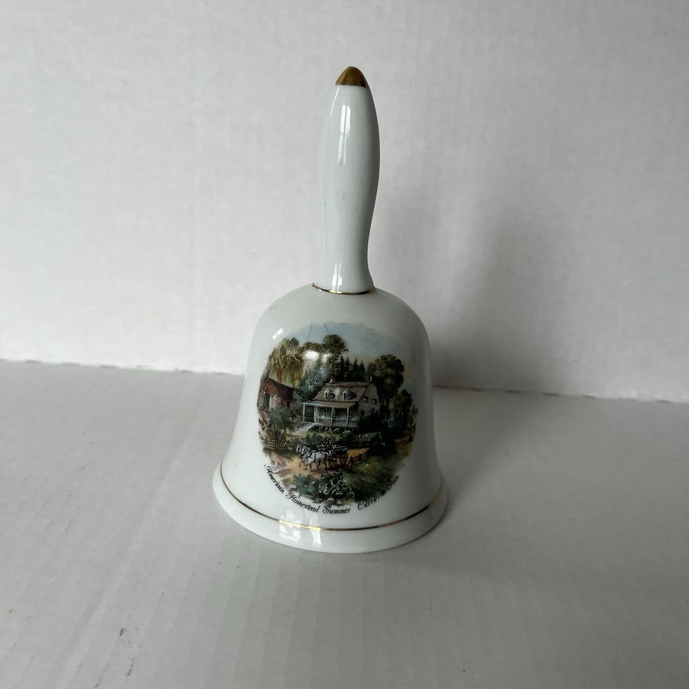Vintage Currier & Ives American‎ homestead Summer bell